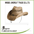 Promotion High Quality raffia straw cowboy hat